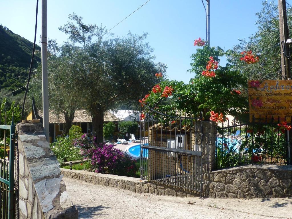 Aphrodite Studios&Pool Paleokastritsa Exterior foto